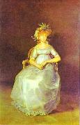 Francisco Jose de Goya Portrait of the Chinchon oil on canvas